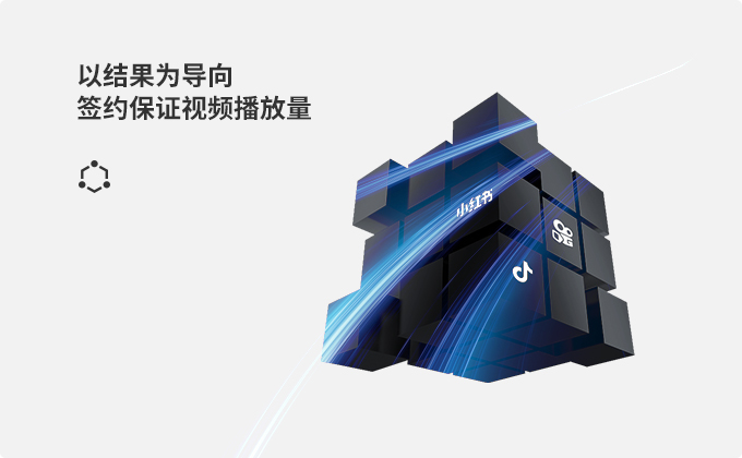   以結(jié)果為導(dǎo)向  簽約保證視頻播放量